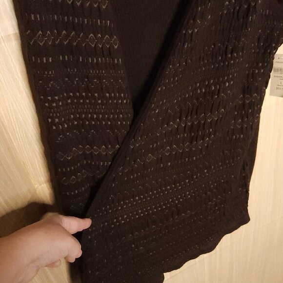 Coldwater Creek New Brown Lightweight Stretchy Vest Large - Picture 3 of 7